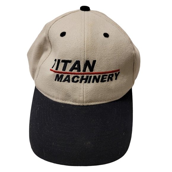 VTG Titan Machinery Case III Adjustable Ball Cap Hat Trucker Slide buckle - Picture 1 of 5